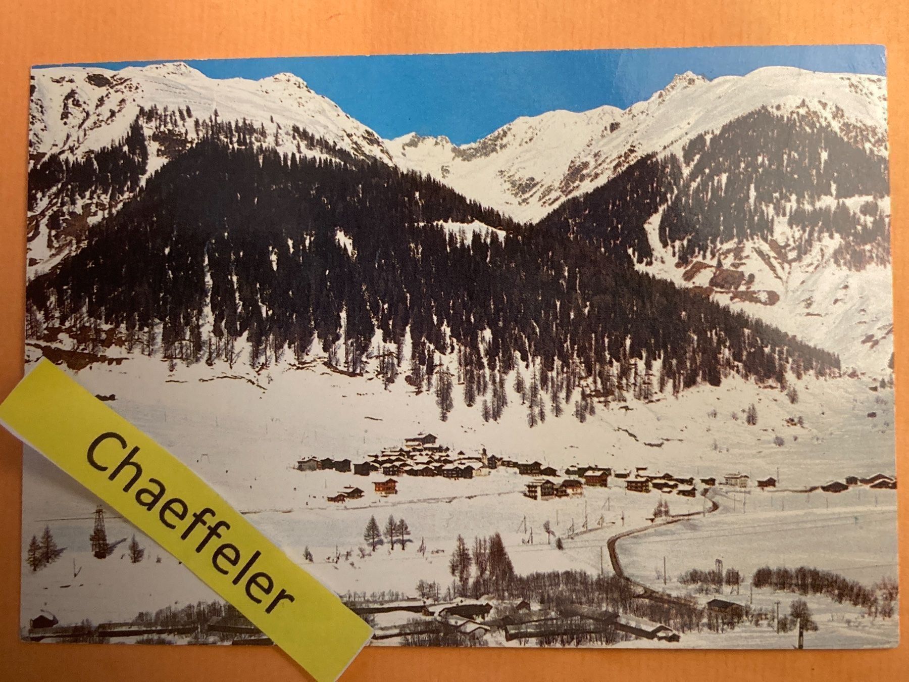 Cartes postales: 1970 Feldpost: Gluringen Wallis – D'occasion à Zürich par Chaeffeler
