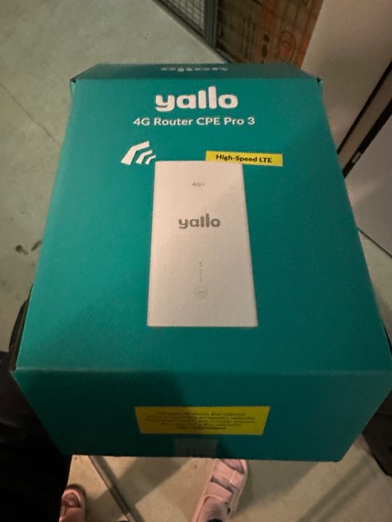 Yallo WLAN Box 4G Router CPE Pro 3 Kaufen auf Ricardo