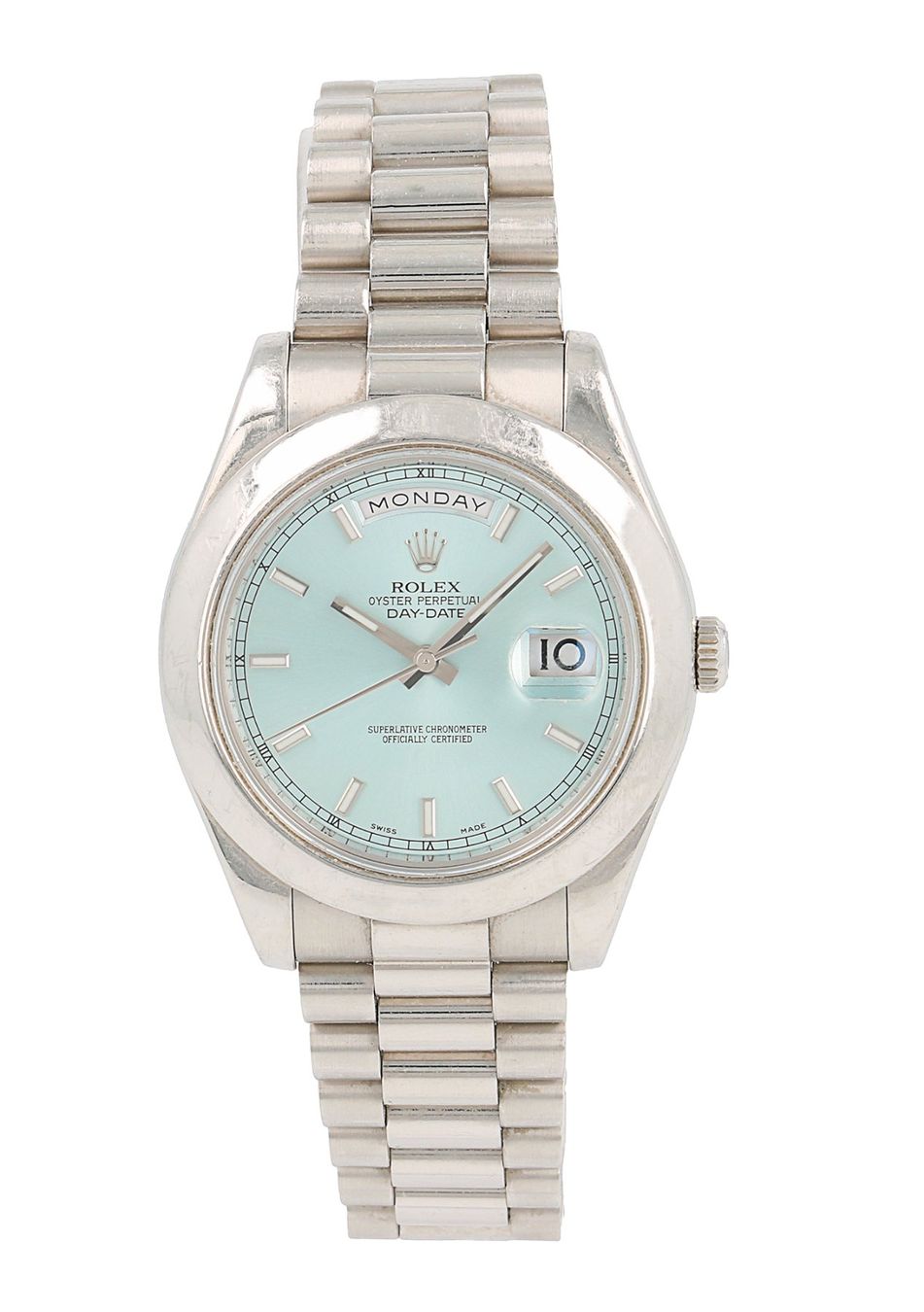 Rolex Orologi: Rolex Day-Date II ref 218206 Ice Dial 41mm 2009 full-set – Usato da Stabio venduto da phi_k5ws 1