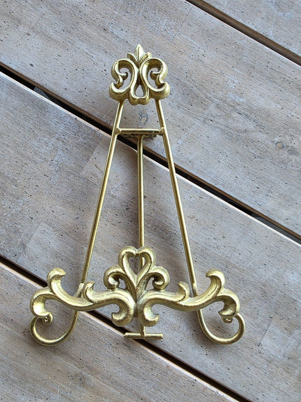 Sonstige Dekorationen & Accessoires: Vintage Sammel-Tellerhalter Buch oder Noten Ständer Metall – Gebraucht aus Walterswil BE von Lonitti 1