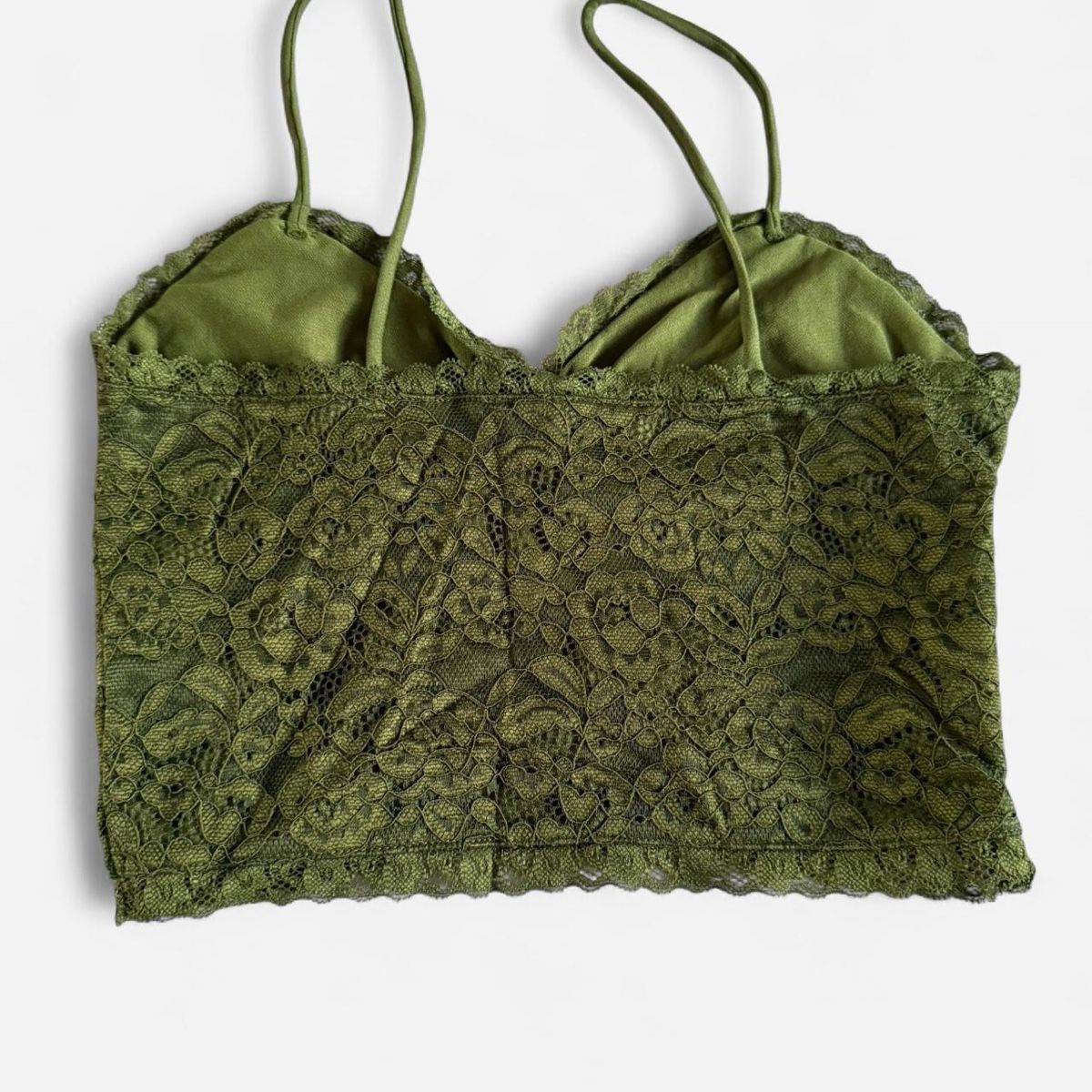 Tops: Spitze Crop Top Grün – Neu und originalverpackt aus Basel von 1moonstar 1