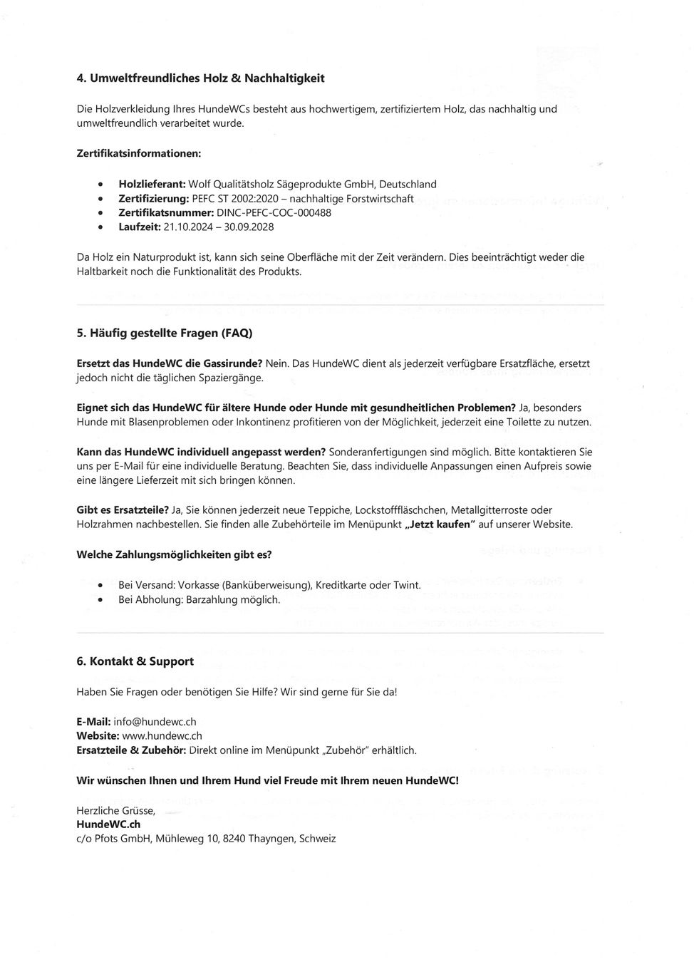 WC: Hunde-WC – Gebraucht aus Konolfingen von Purech34 6