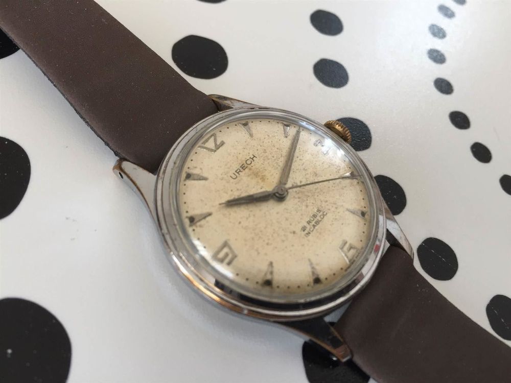 Montre Bracelet Femme Vintage DREFFA Genève - Mécanique Manuelle 21 Rubis - Swiss Made - Acier