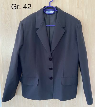 Blazer, schwarz, Gr. 42