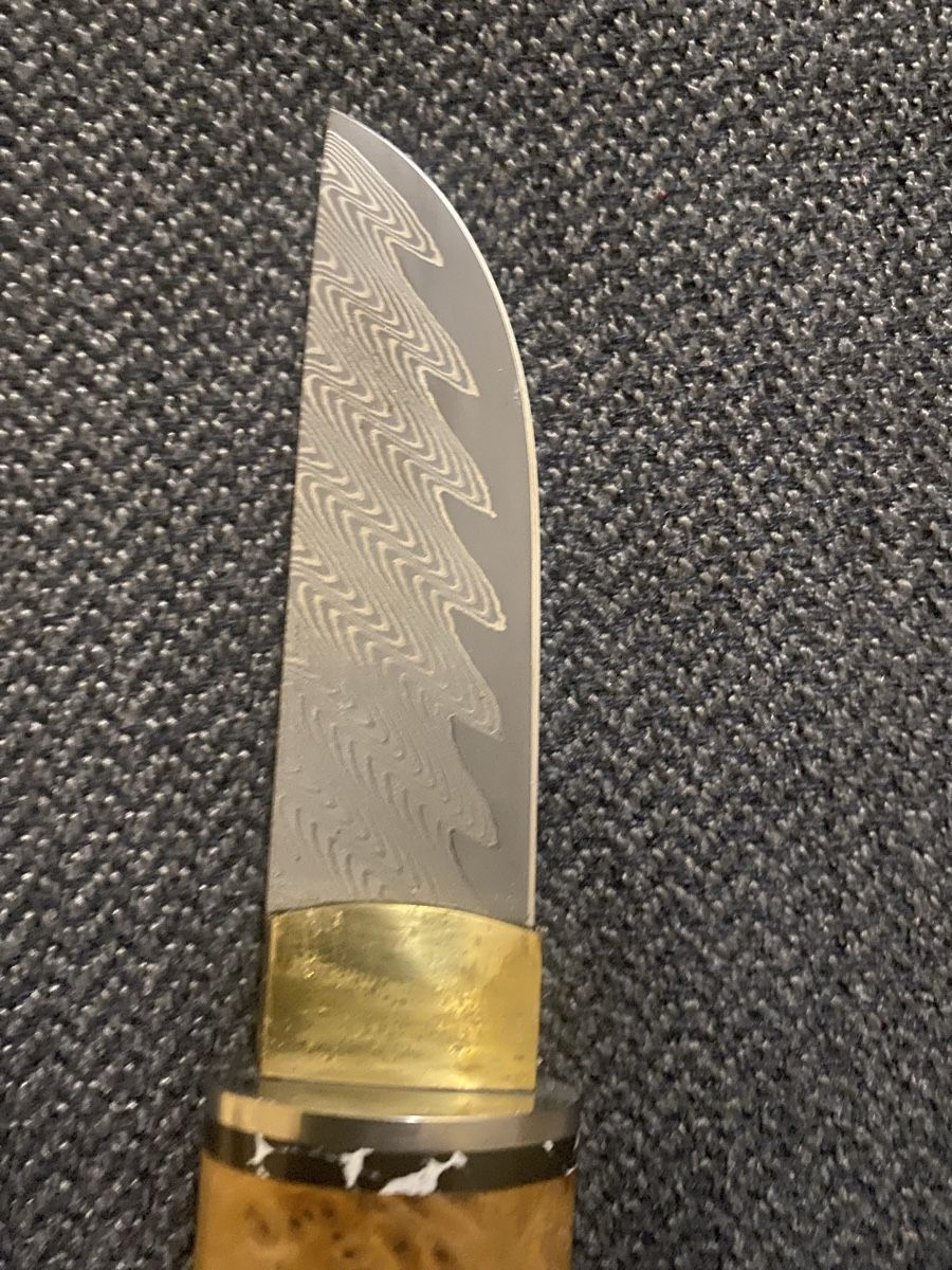 Accessori: Geschmiedeter kleiner Tanto mit Stoffbeutel – Nuovo e nell'imballaggio originale da Berikon venduto da Samurai67ch 4
