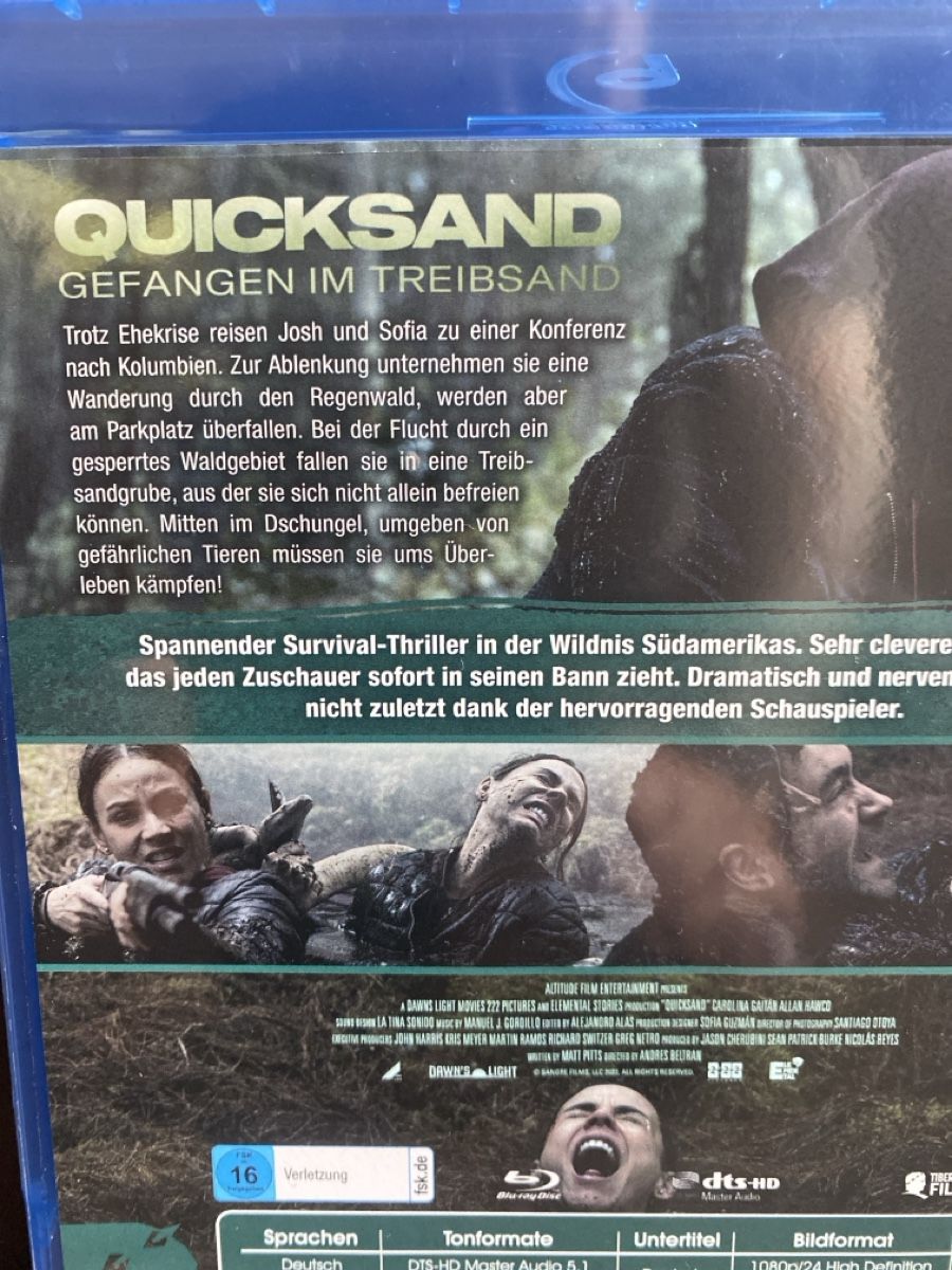 Alle DVDs: Quicksand - Gefangen im Treibsand – Gebraucht aus Burg AG von Lobo016 2