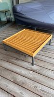 Neuer HOUE LEVEL Loungetisch 81 x 81 cm, dunkelgrau / Bambus