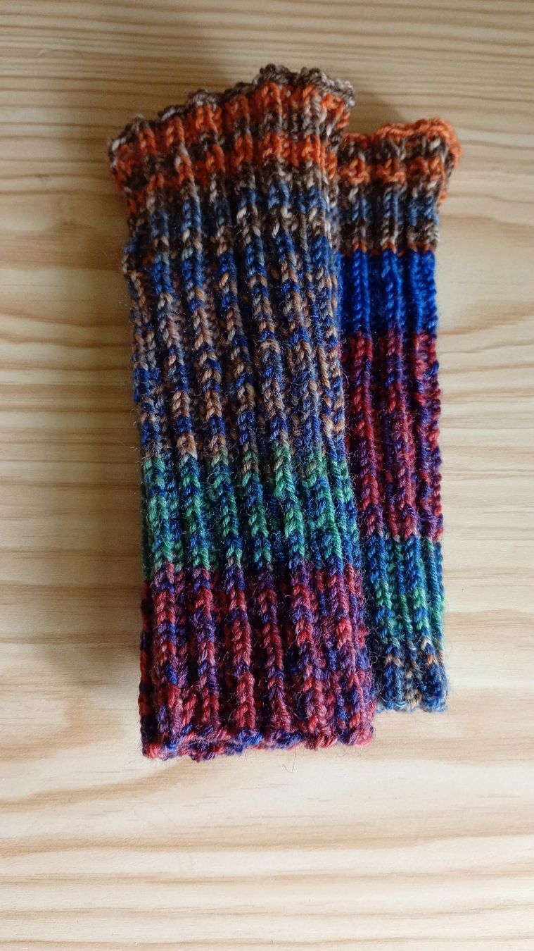 Guanti & manicotti: Pulswärmer 18 cm lang – Nuovo e nell'imballaggio originale da melchtal venduto da strickerin