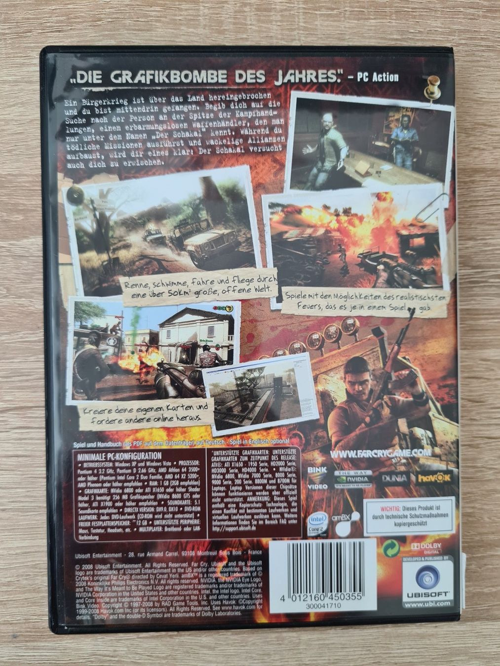 Giochi: Far Cry 2 (German Cover) - PC – Usato da Carouge GE venduto da Gasco 1
