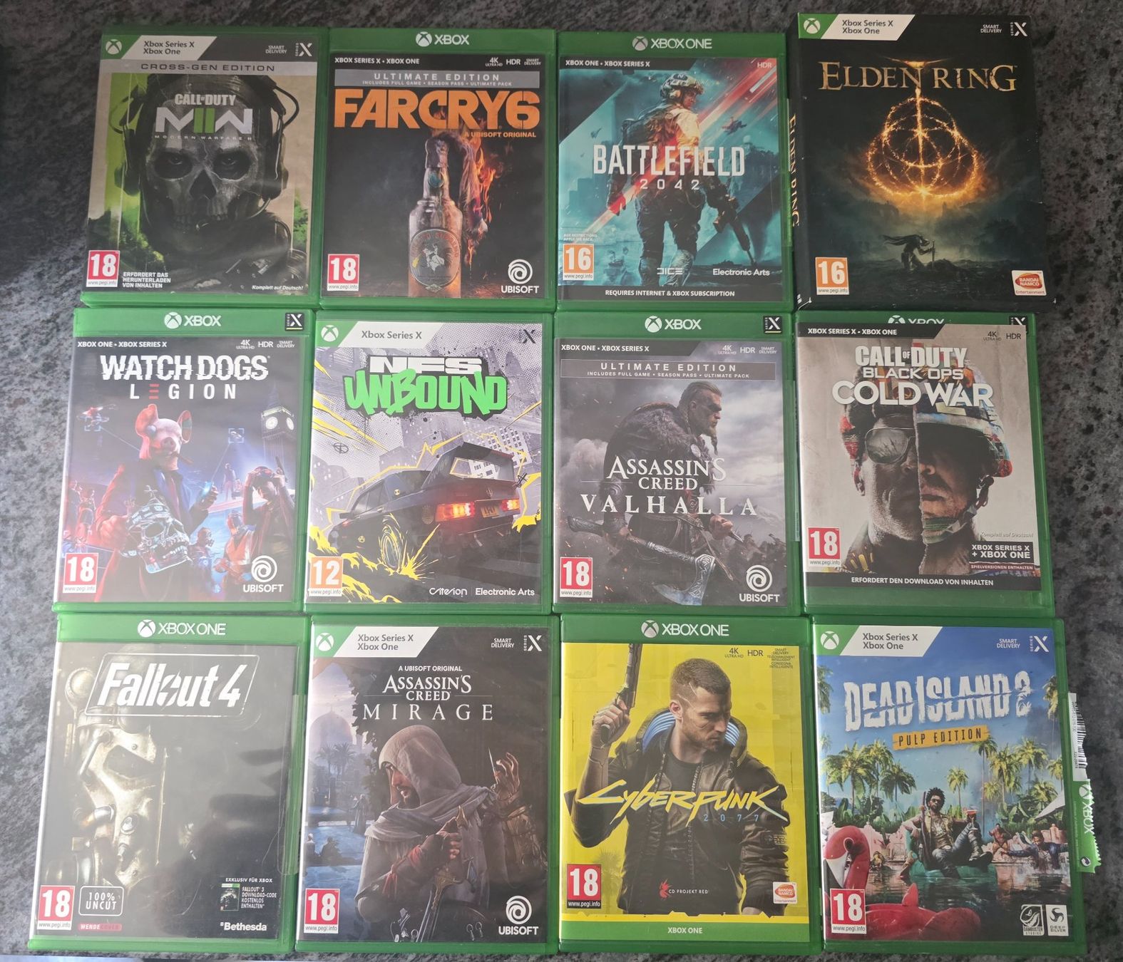 Microsoft Consoles: XBOX SERIES X + 2 TB Speicher ,17 Games + 4 Controller ! – D'occasion à Schmerikon par jango88 4