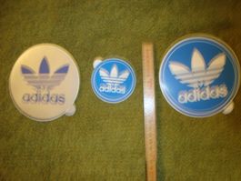 vintage 80iger years adidas Sticker 3 pc. Collant Kleeblatt