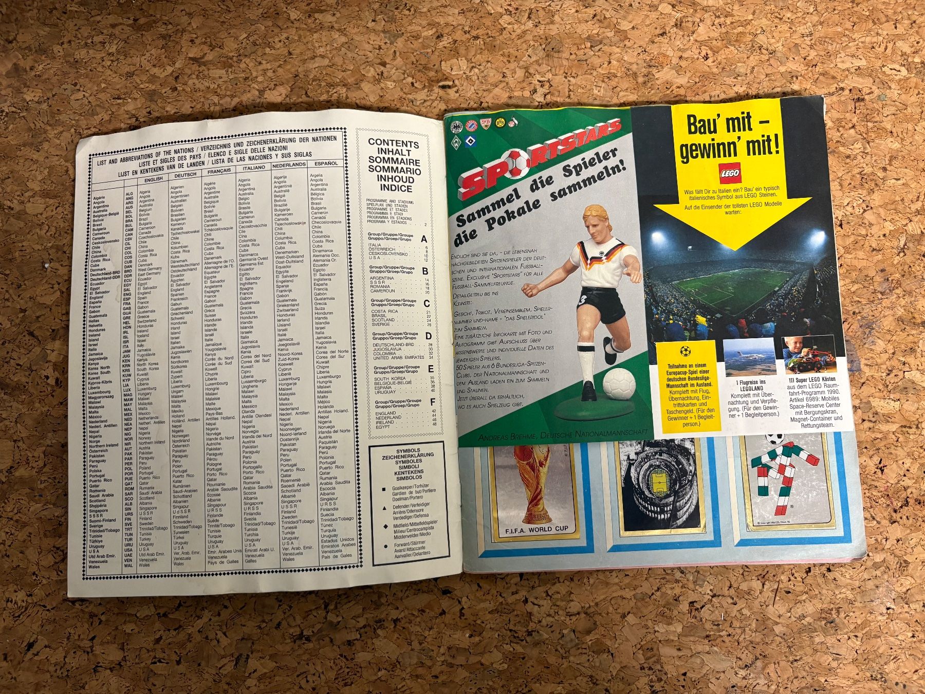 Panini Album: Panini Album Italia 90 – Usato da Rudolfstetten venduto da Clodo1975 1