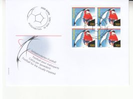 SBK 1166 im 4er-Block FDC