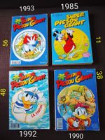 Lot BD Super Picsou Géant 1985 1990 1992 1993
