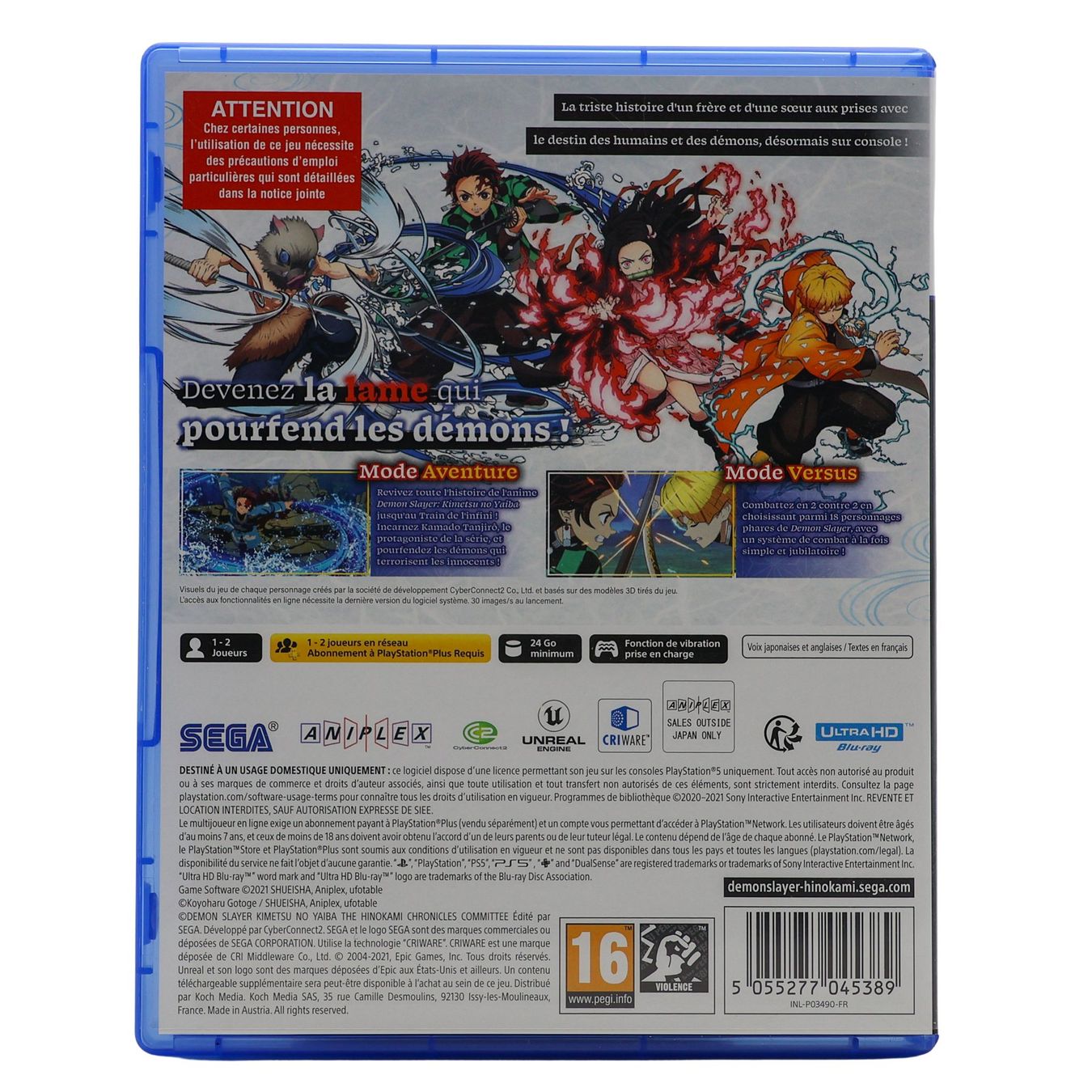 Giochi: Demon Slayer: The Hinokami Chronicles - PS5 – Usato da Paudex venduto da dindeboy 2