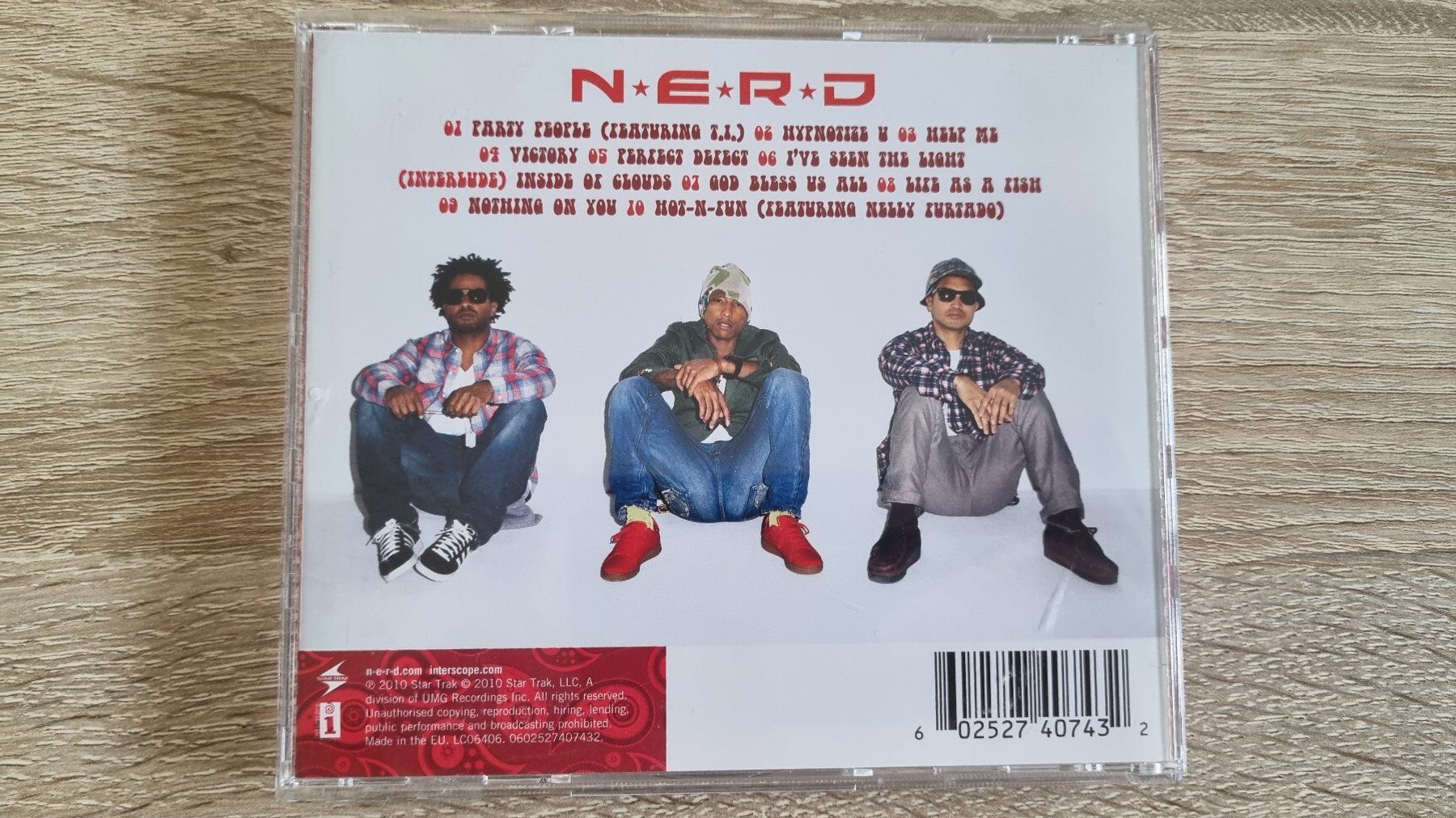 CD: N*E*R*D - Nothing – Usato da Hagenbuch ZH venduto da lecterr55 2