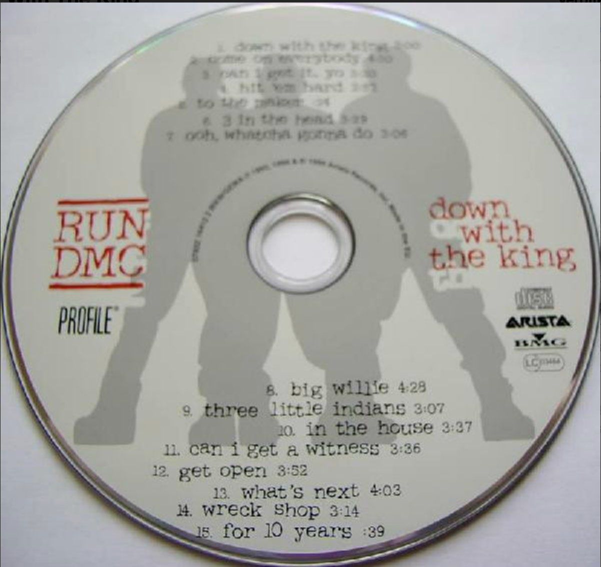 CD: Run DMC - Down with the King (TOP-Zustand!) – Usato da Brunnen venduto da Barfly5 2