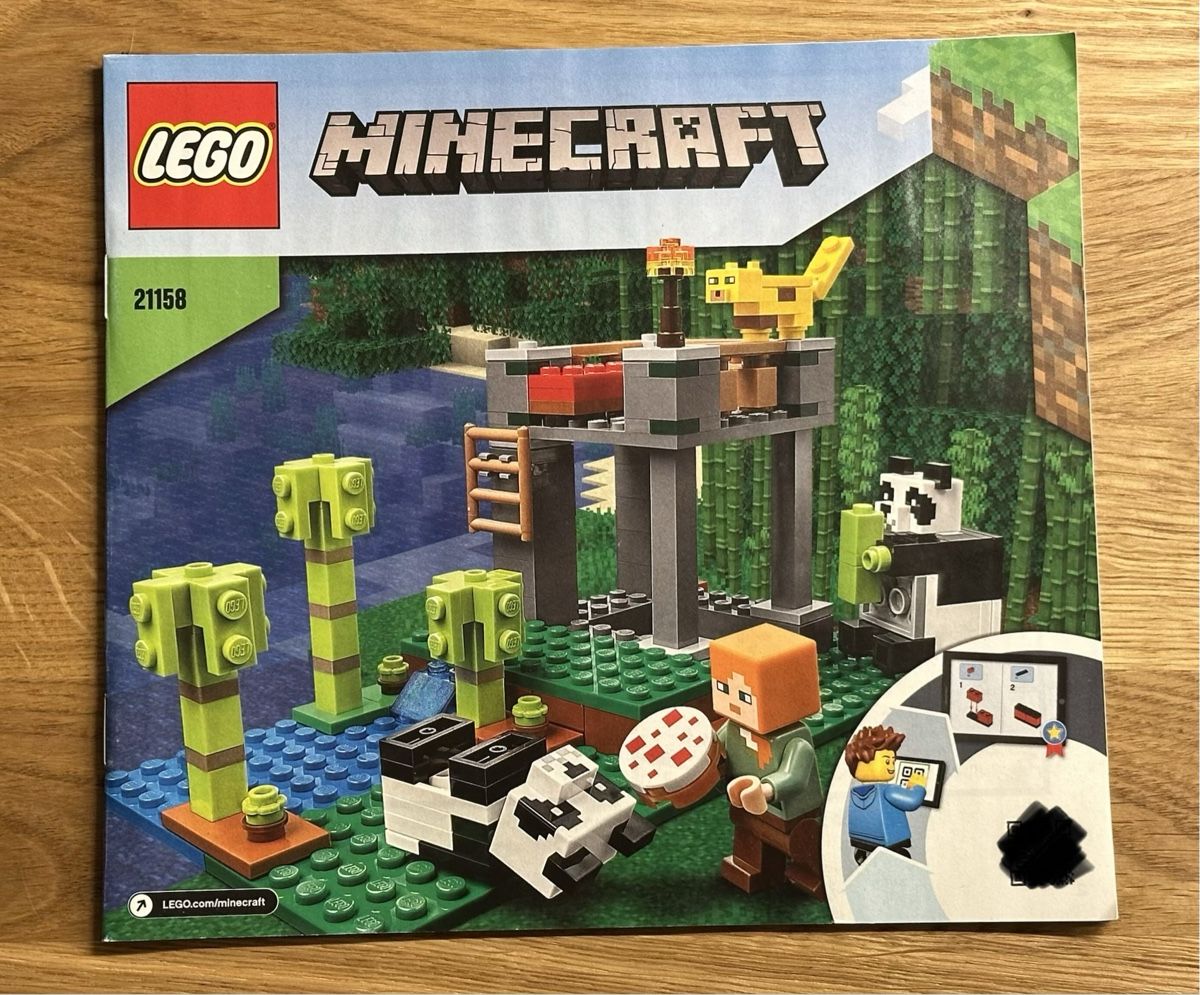 Lego Kit di costruzioni: LEGO Minecraft 21158 Panda Nursery – Usato da Glis venduto da Timer 4