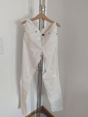 Only Skinny- Hose Gr. XS/ 34 weiss