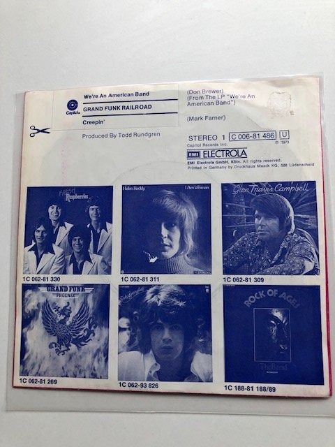Dischi in vinile: Grand Funk – Usato da Aarwangen venduto da Jukebox3 1