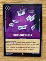 Wirre Wegweiser DE 67 Disney Lorcana 2 Alice Wunderland Rare