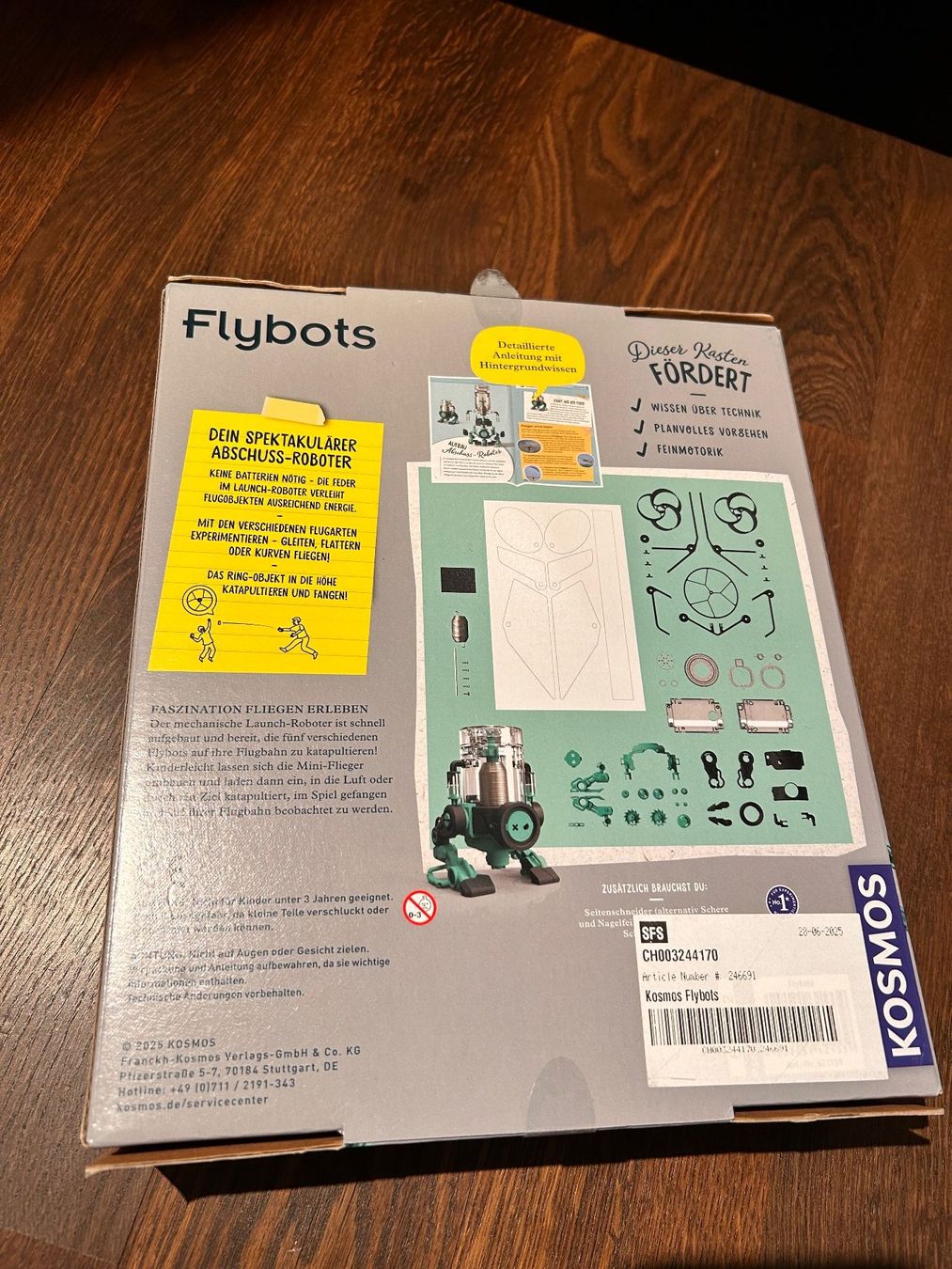 Kit di costruzioni: Kosmos Flybots (Robotik Experimentierkasten) - Neu – Nuovo (secondo la descrizione) da Wädenswil venduto da IH2_000 3