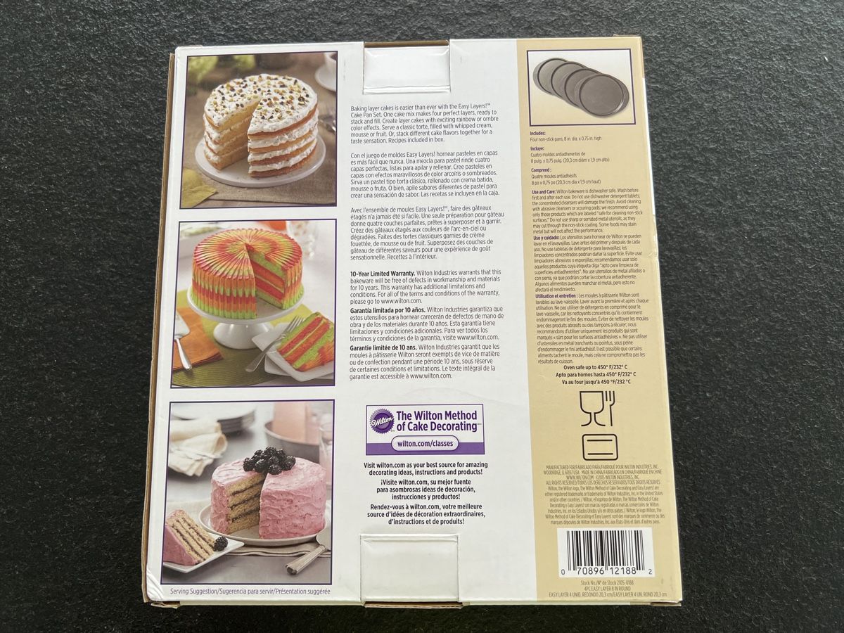 Backformen: Backform Set (4Stk.) 20cm. NEU – Neu und originalverpackt aus HORGEN von vladibarca10 1