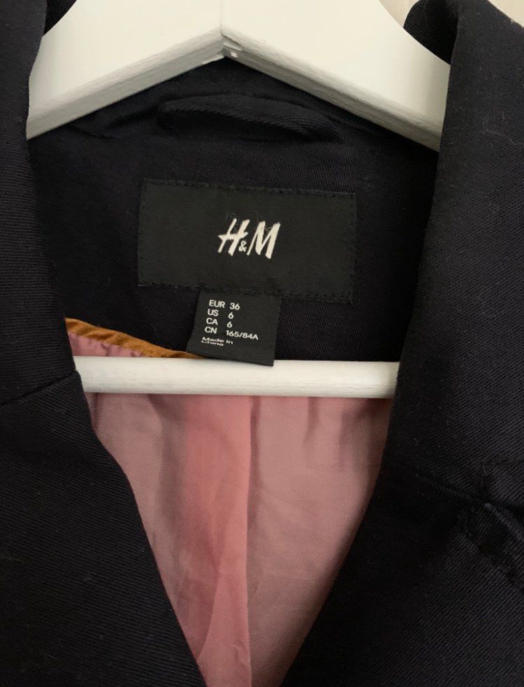 H&M Cappotti: Trench Gr.34 Noir – Usato da Moutier venduto da chDuplessy 2