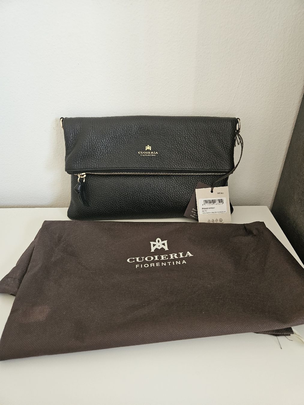 Sacs femmes: Schwarze Leder Clutch – Neuf avec emballage d'origine à Lugano par pknoodle 2