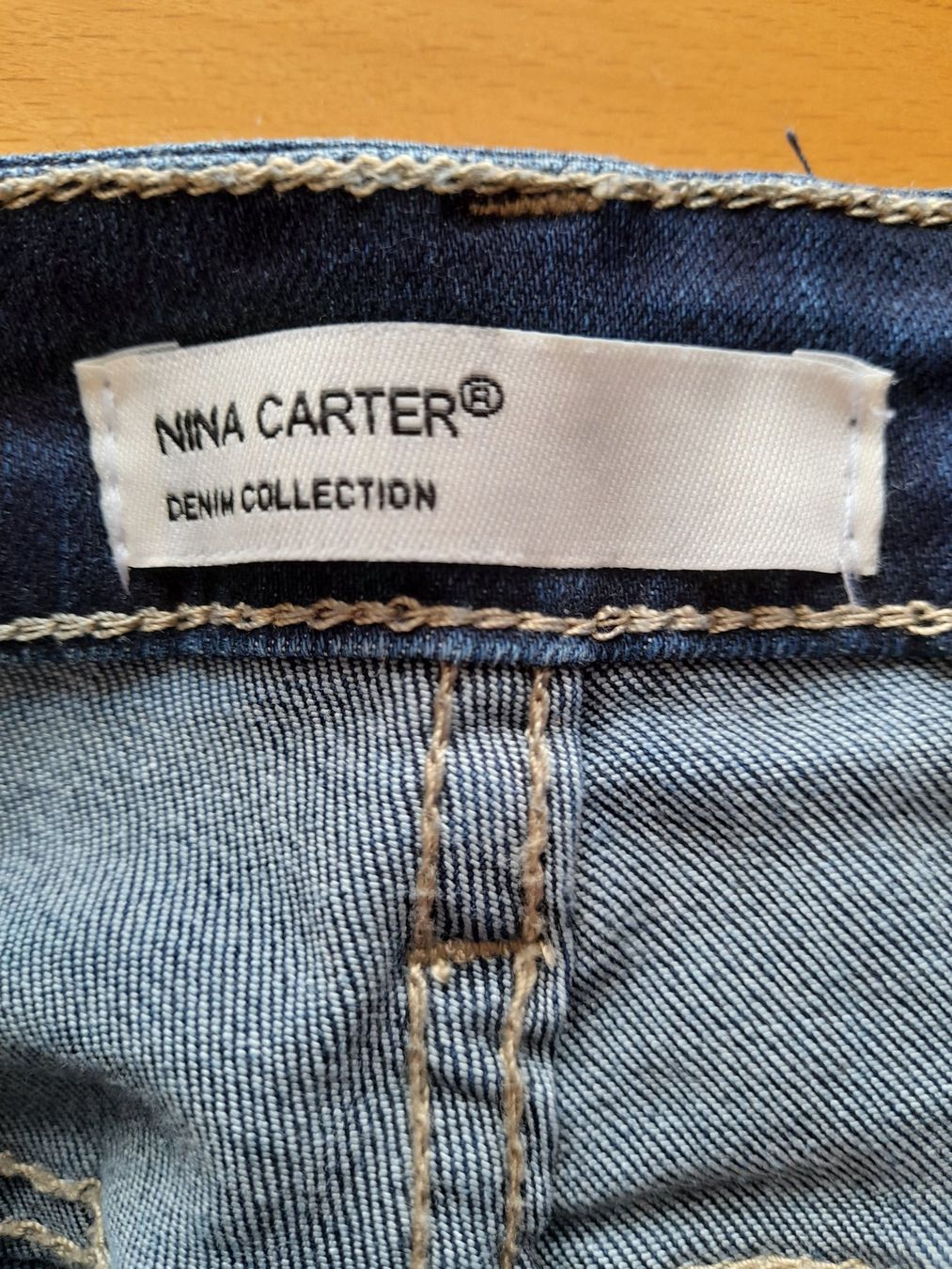 Jeans: Nina Carter . weite Jeans . S . dunkelblau – Nuovo (secondo la descrizione) da Leuggelbach venduto da schmetterlings-fee 2