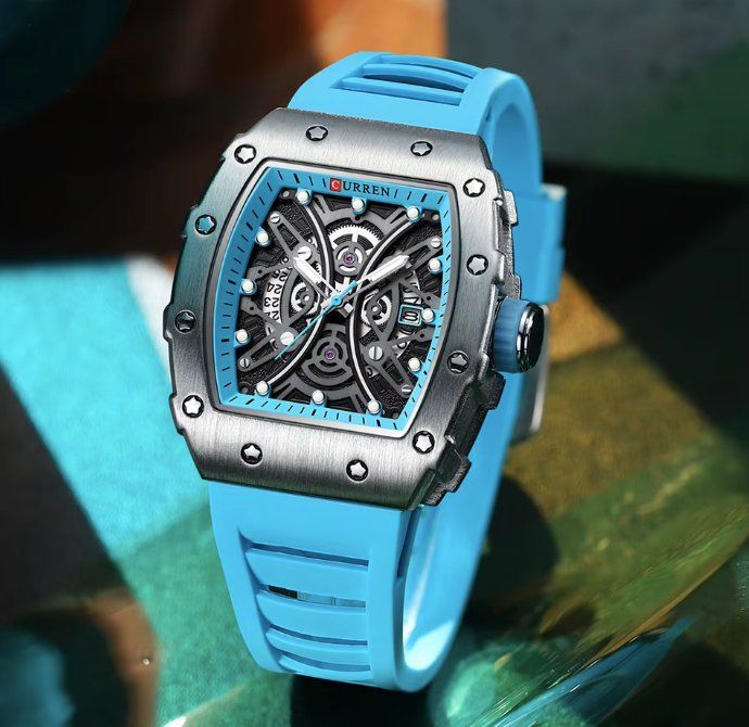Orologi: Elegante Herren Uhr – Nuovo e nell'imballaggio originale da Geneve venduto da Titi2008 1