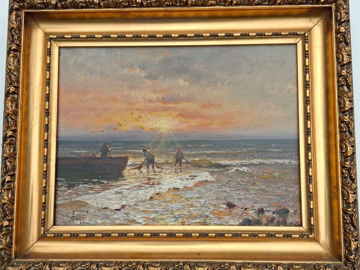 Gemälde: Altes Bild – Gebraucht aus Trimbach von stillik