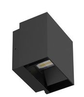 LED Wandleuchte schwarz 10W 2x450lm 3000