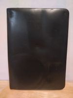 Serviette cuir noir Transjug Rijeka vintage