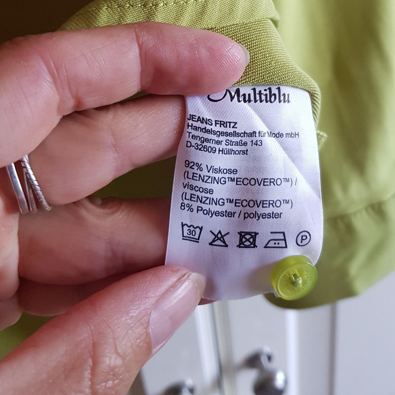 Blusen: Bluse Multiblu Viscose Gr S – Gebraucht aus Menznau von Valinor 2