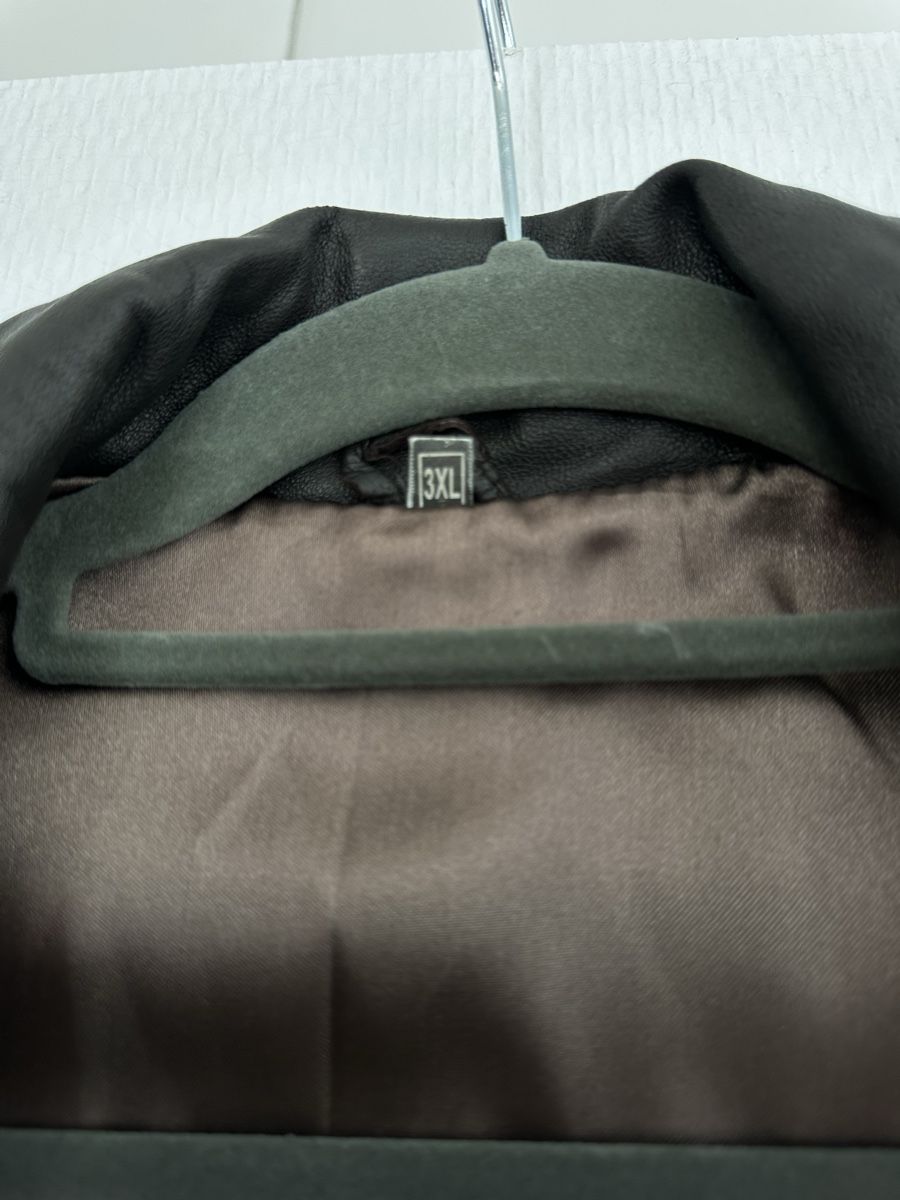Giacche: Oversized Lederjacke schwarz – Usato da Lenzburg venduto da selabella 2
