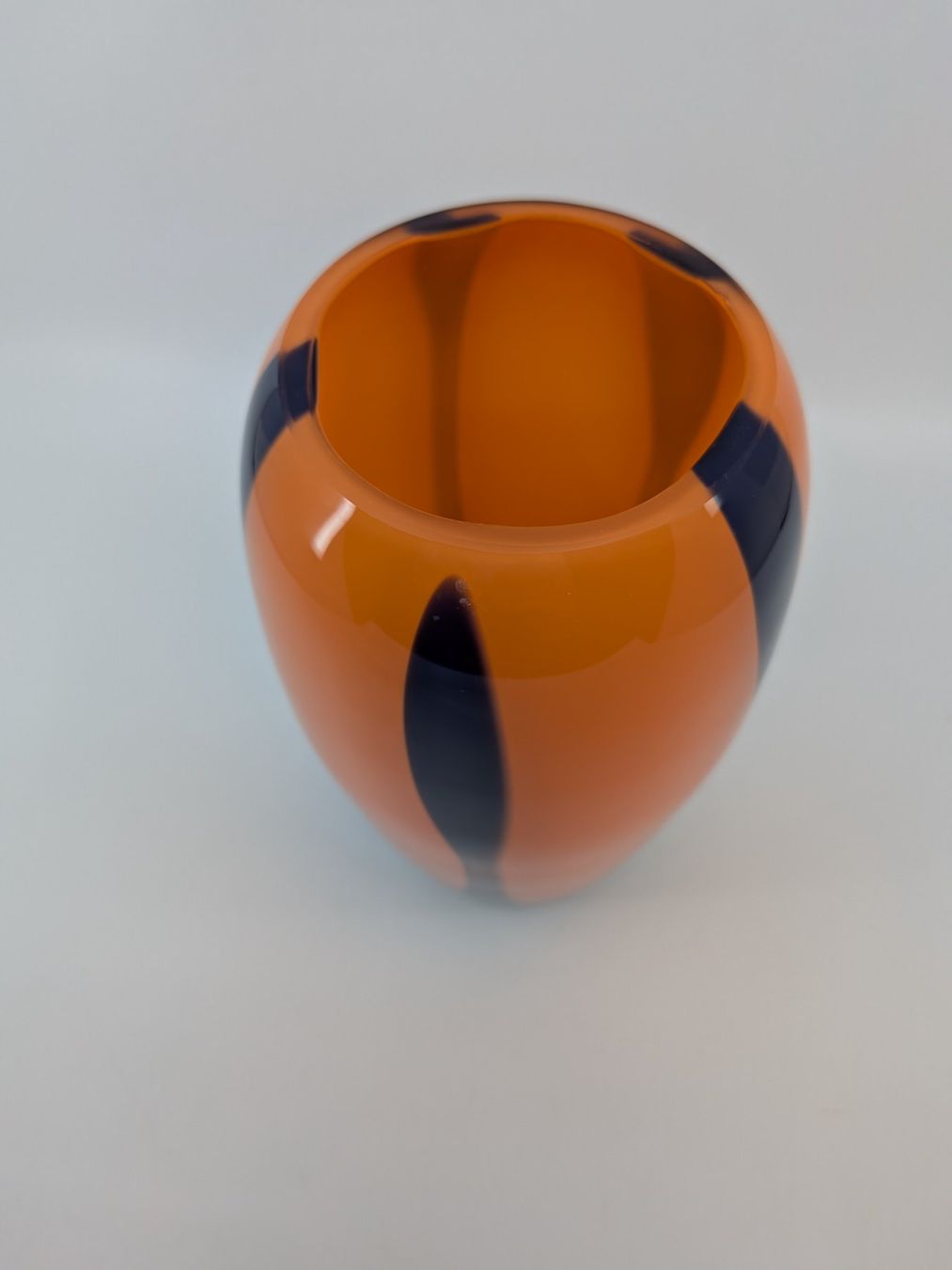 Vasi & Recipienti: Vase, Glasvase orange lila – Usato da Emmen venduto da Brockofsky 1