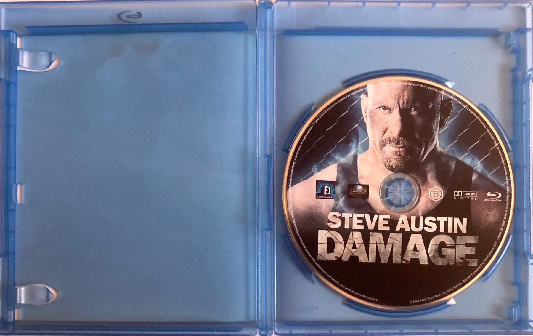 Tutti i DVDs: STEVE AUSTIN DAMAGE (COMBATTRE POUR SA REDEMPTION) – Usato da Poliez-Pittet venduto da Newtown-Records 2