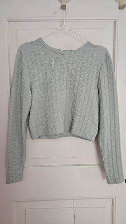 Damen Crop Pullover ONLY mint ungetragen