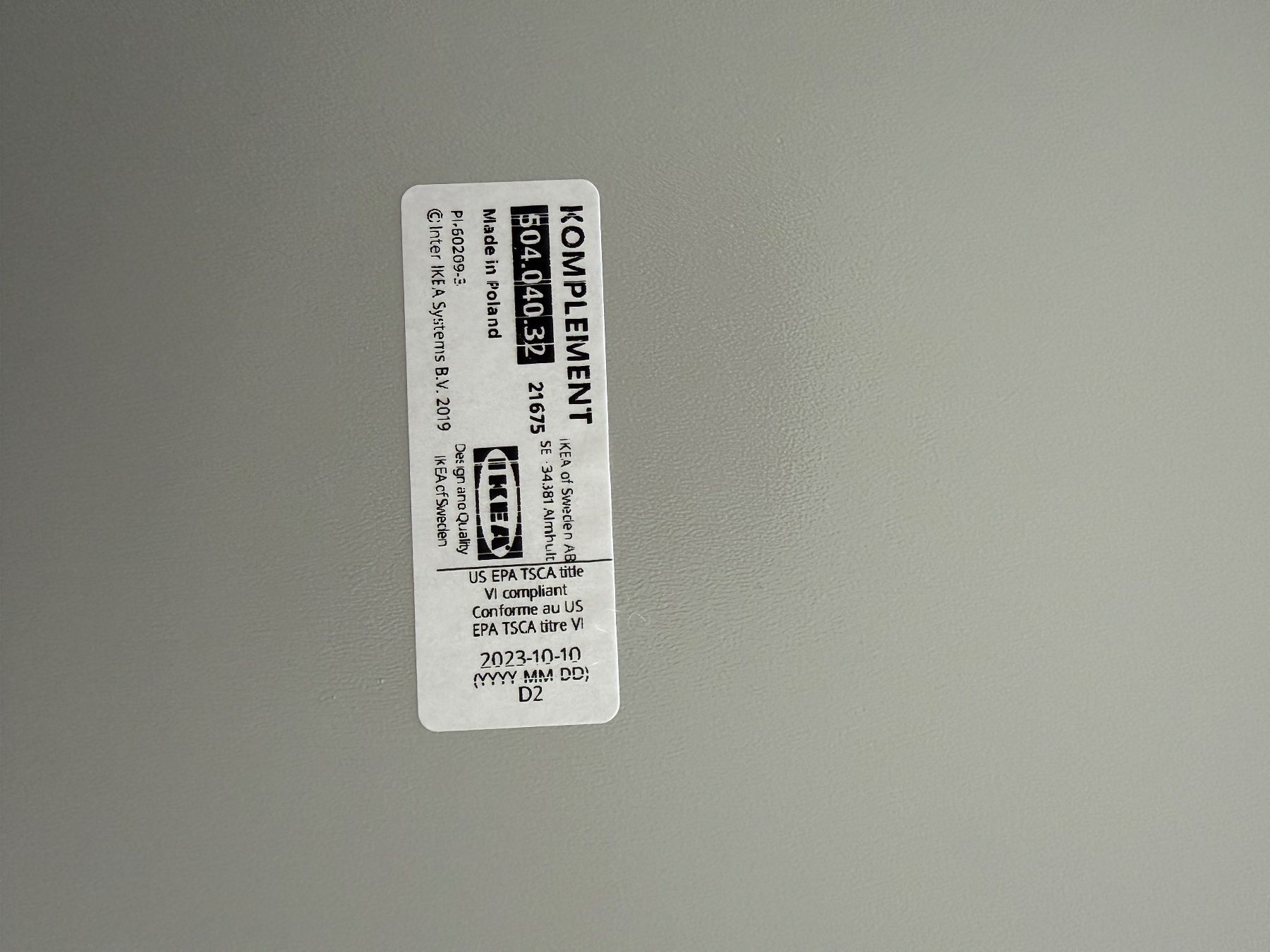 Ikea Schränke: IKEA Komplement – Neu (gemäss Beschreibung) aus Wangs von i1ira 3