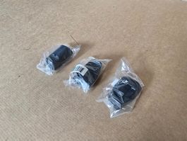 3x neue Stromkupplung in schwarz ab 1.-
