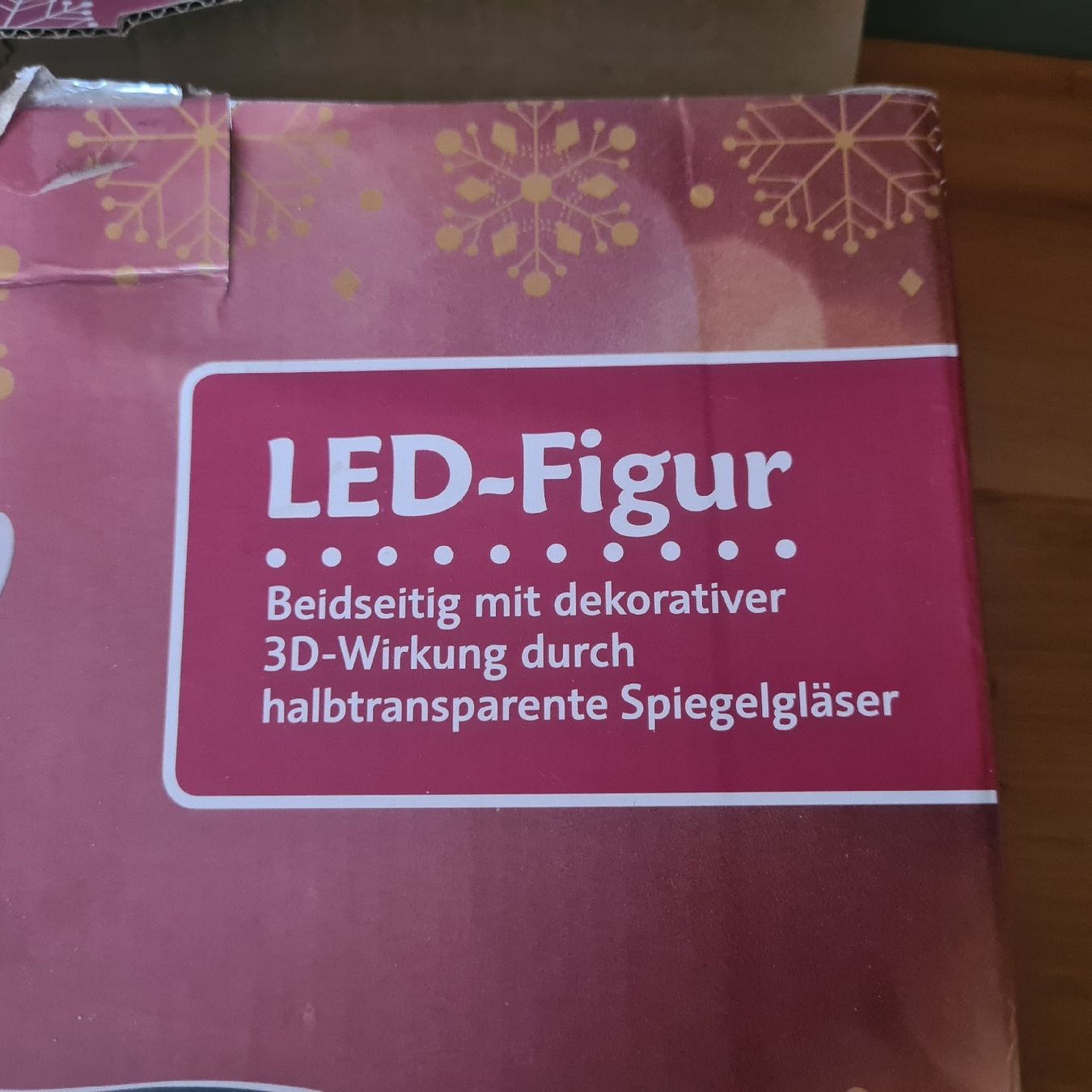 Alle Dekorationen: 3 LED Figuren mit 3D Wirkung – Gebraucht aus Steinen von turbogeiss99 3