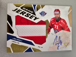 NICKLAS JENSEN 2025/26 Game Jersey Auto/30 NLA Rapperswil