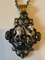 Kette mit Anhänger Georg und der Drache 