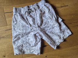 Badehose John Adams Grösse S gemustert gutem Zustand
