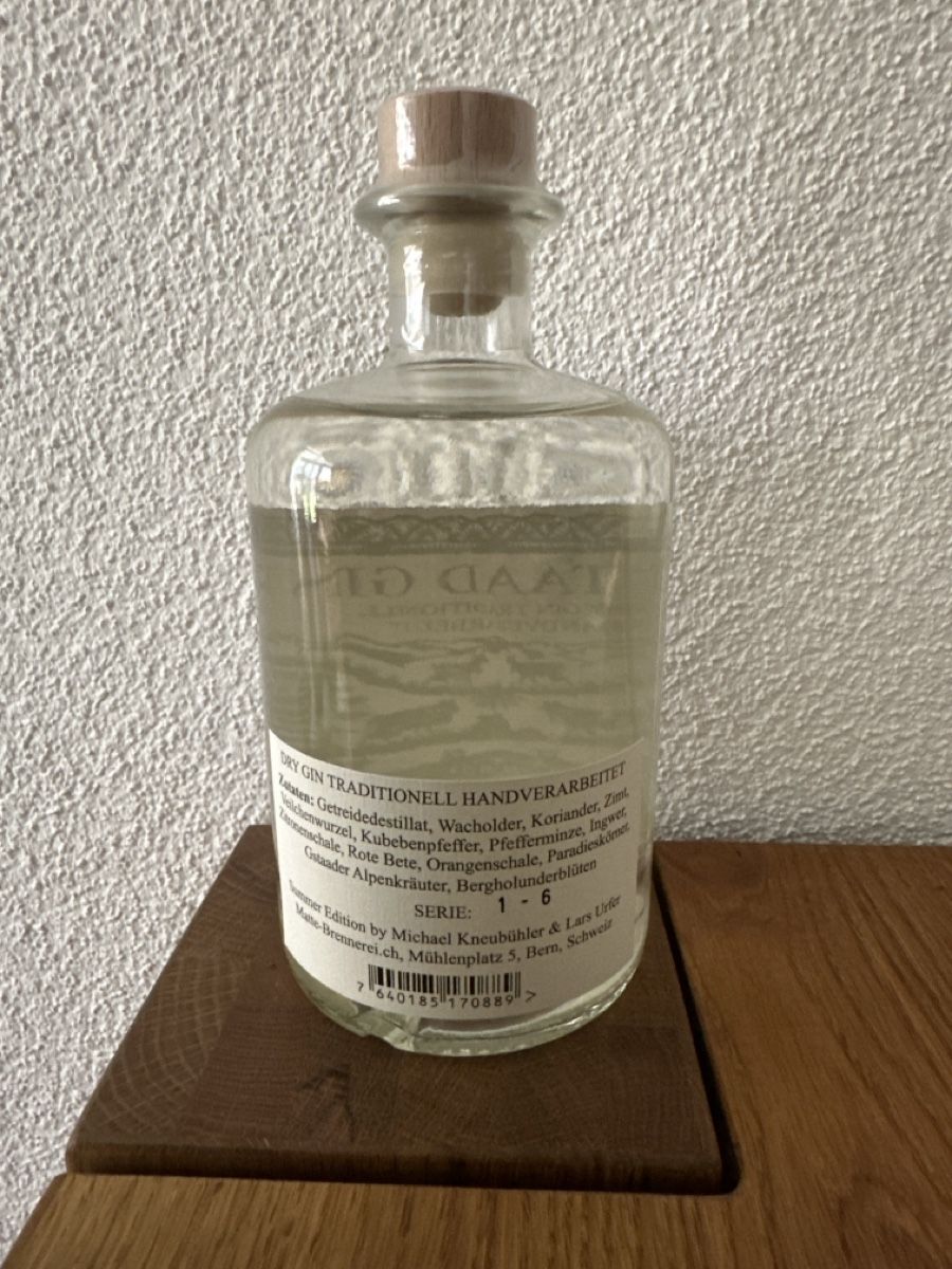 Bevande alcoliche: Gstaad Gin Summer Edition - Dry Gin, Neu – Nuovo (secondo la descrizione) da Emmen venduto da moodle13 1