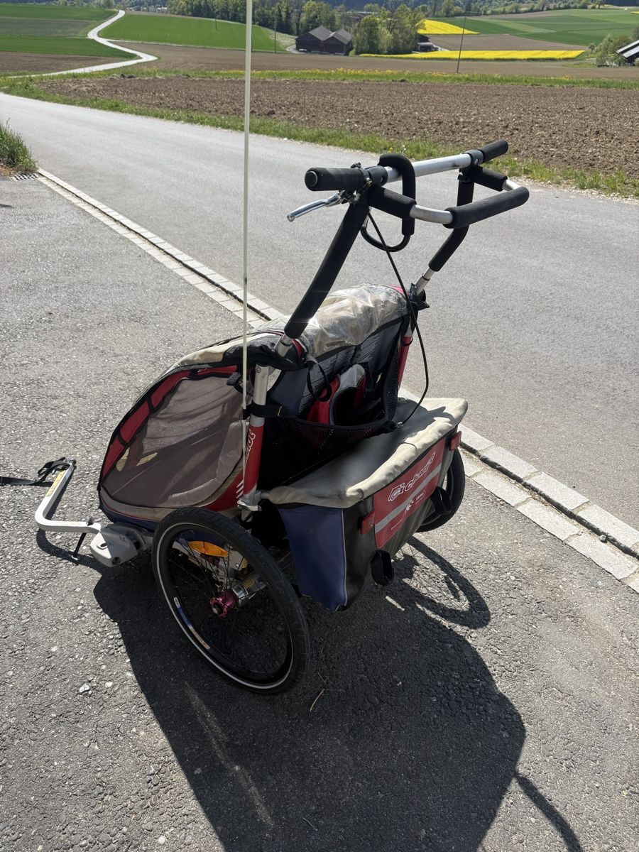 Thule Rimorchi: Veloanhänger Thule Chariot CX2 – Usato da Schaffhausen venduto da Gleisi06 3