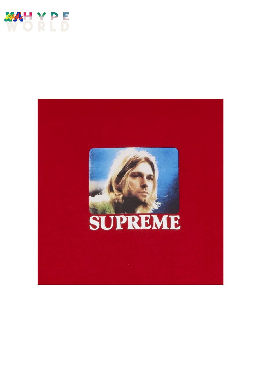 Supreme T-shirt: Supreme "KURT COBAIN" Red Tee | Size XL – Nuovo e nell'imballaggio originale da Niederlenz venduto da CHAUsHypeWorld 1