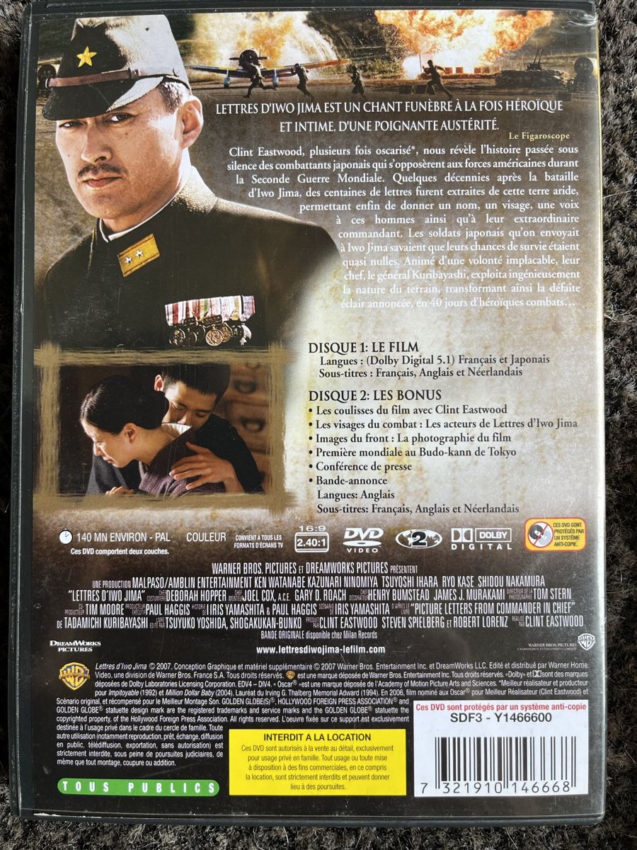 Tutti i DVDs: 5 DVD Guerre Pacifique WW2 – Usato da Bellevue venduto da Belafer 2