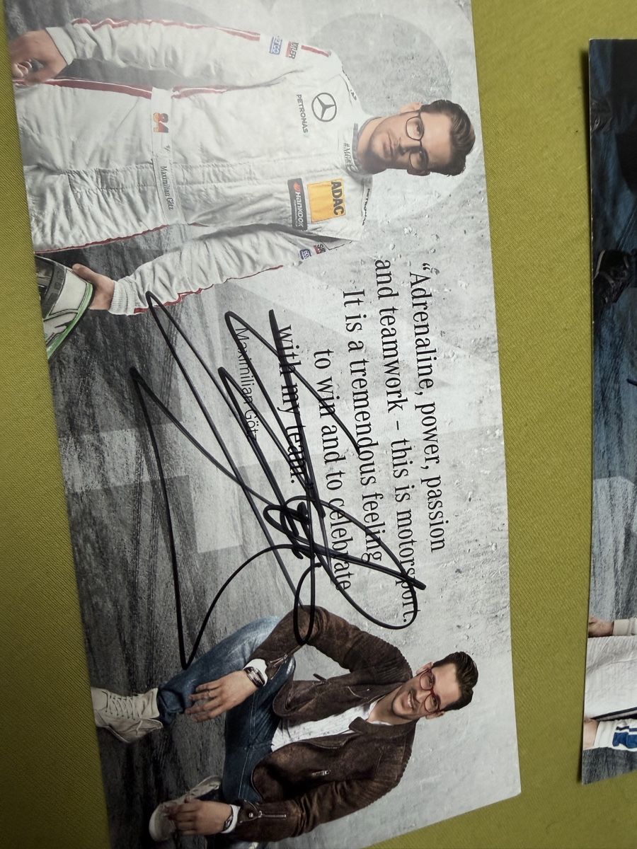 Autografi: DTM 2016 Unterschriften – Nuovo (secondo la descrizione) da Wangen SZ venduto da cal_vp8g 5